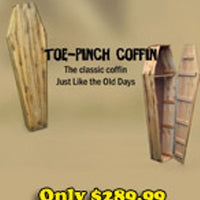 Halloween Coffin - Lined