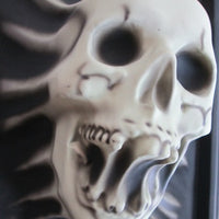 Screaming Skull 3-D Glow-in-the-Dark Wall Hanging
