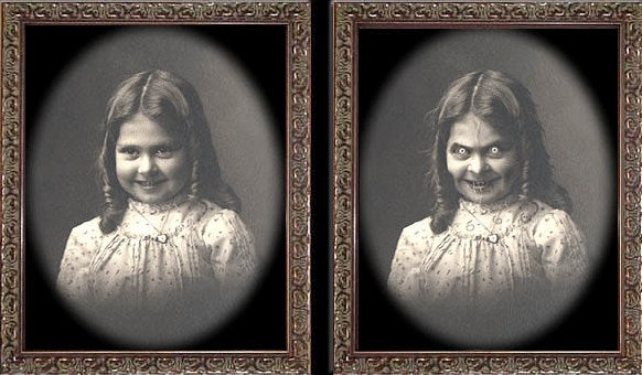 Haunted Memories Changing Portrait - Little Ruthie