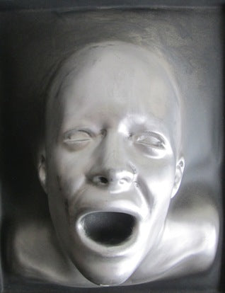 “Agony Scream” 3-D Metallic Wall & Door Hanging