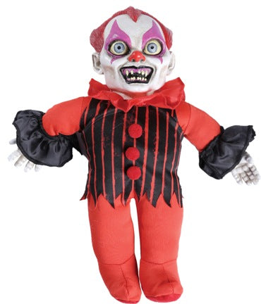 Haunted Doll Clown with Sound
